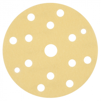 Schtaer 255Abrasive paper, Ø150 мм, Р500, 15 отверстий (набор 10 шт.)